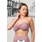 Straplez Crop Top Büstiyer Gül Kurusu